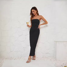 Petite Strapless Slim Long Dress PCD18