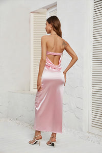 Petite Strapless Slim Long Dress PCD18