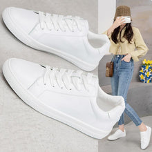 Petite White Casual Lace Up Shoes TS188