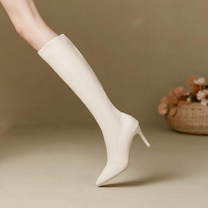 Size 3 Pointy Long Boots For Petite Feet TS232