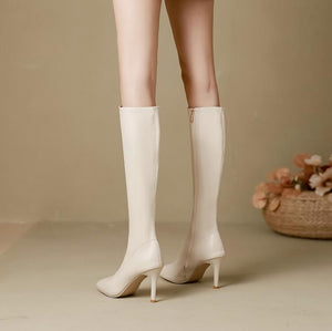 Size 3 Pointy Long Boots For Petite Feet TS232