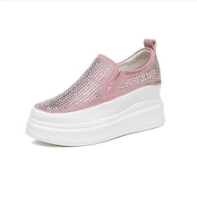 Small Feet Rhinestone Upper Thicksole Casual Shoes TS113