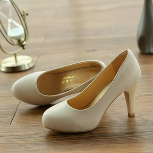 Small Size Closed Inner Platform Pump Shoes TS323