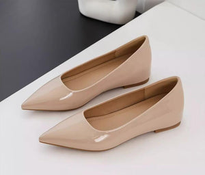 Small Size Pointed Wedge Pump Shoes TS185