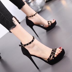 Tiny Feet Open Toe Platform Ankle Strap High Heels Sandal TS172