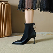 Women's Petite Size Pointy Ankle Boots TS51