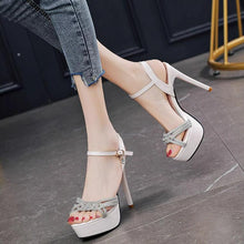 Women's Small Feet Platform High Heel Shoes TS27