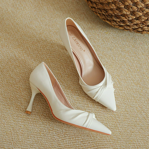 Women's Small Size Pointed Pump Shoes TS298