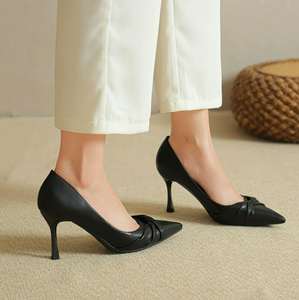 Women's Small Size Pointed Pump Shoes TS298