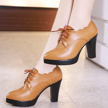 Petite Size Lace Up Oxfords AP209