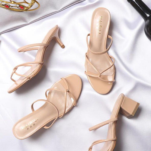 Small Size Cross Strap Summer Sandals GS340