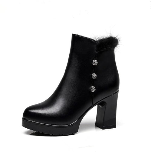 Small Size Platform High Heel Boots AP201